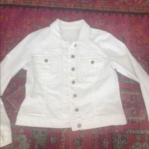 White Denim Jacket
